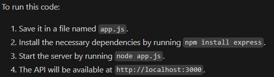 How to Run Copilot's Code